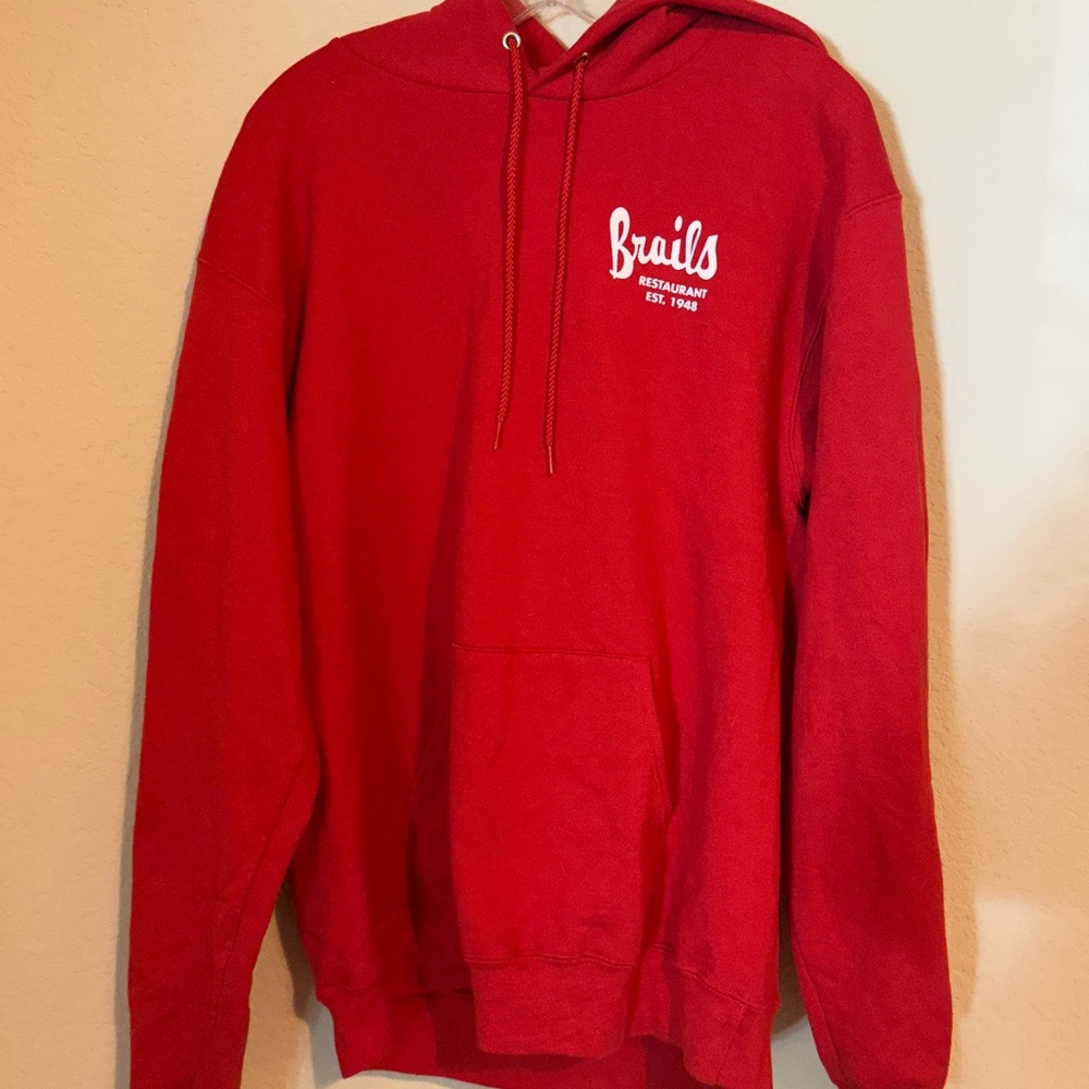 Hoodie Champion Brails restaurant Oregon